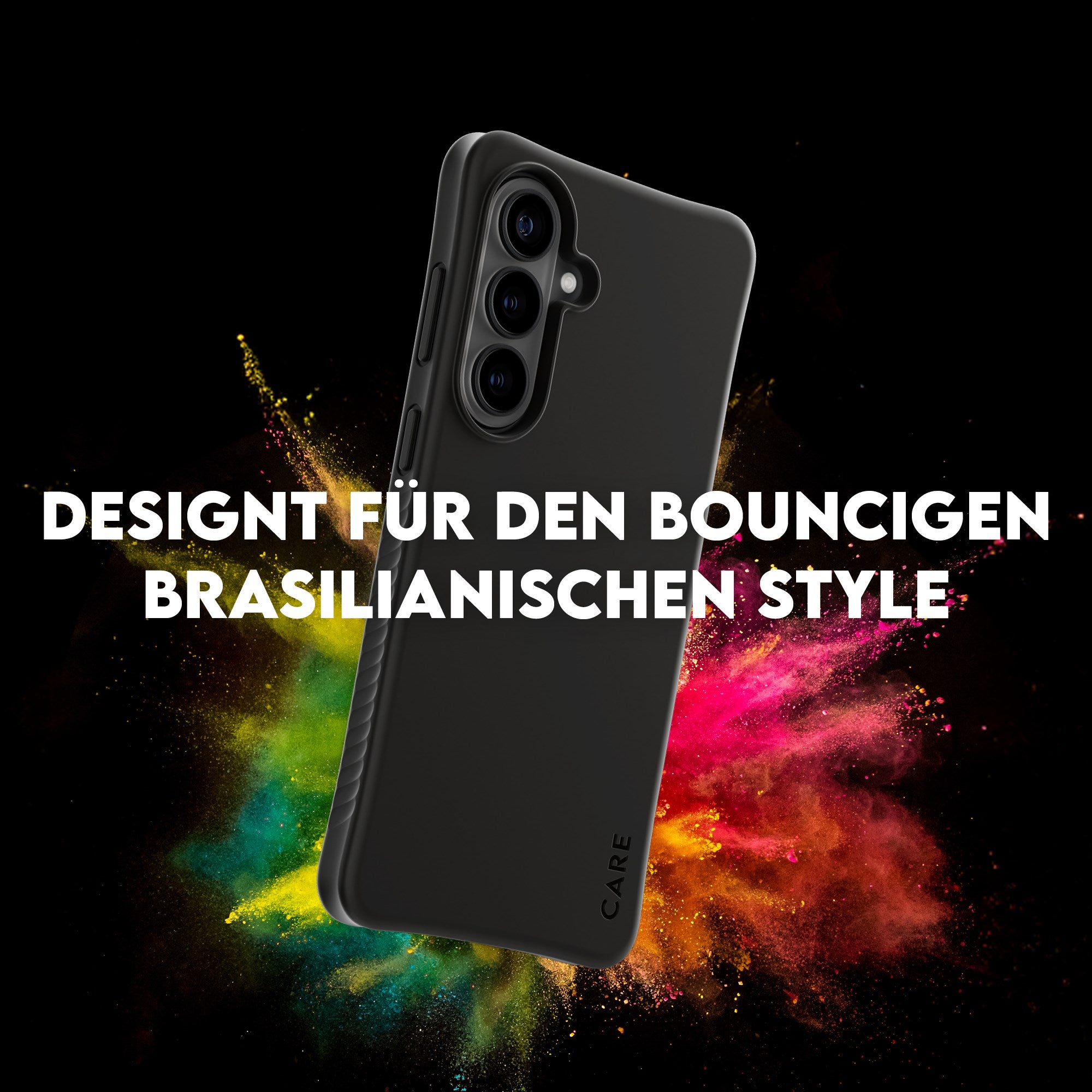 CARE™ by PanzerGlass® Samba Case Schwarz m. Qi Samsung Galaxy S26